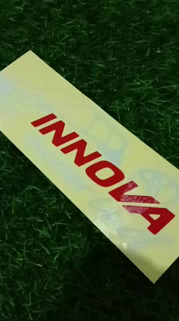 Jual Stiker Innova Owner Indo mobil kaca belakang | Cutting Menyala ...