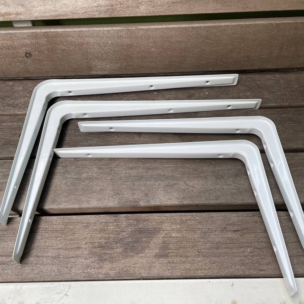 Jual SIKU RAK L BESI TEBAL HEAVY DUTTY KUAT 20 25 30 35 cm Tembok ...