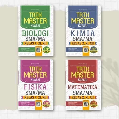 Jual BUKU SMA :TRIK MASTER KUASAI BIOLOGI, FISIKA, KIMIA, MATEMATIKA ...