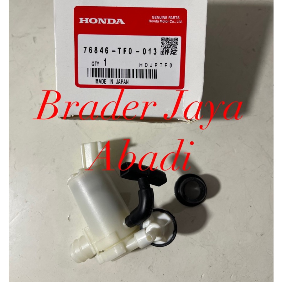 Jual Motor Tabung Wiper Washer Pump Crv Gen Jazz Ge Brv Gen Dg Hrv Freed Mobilio Brio