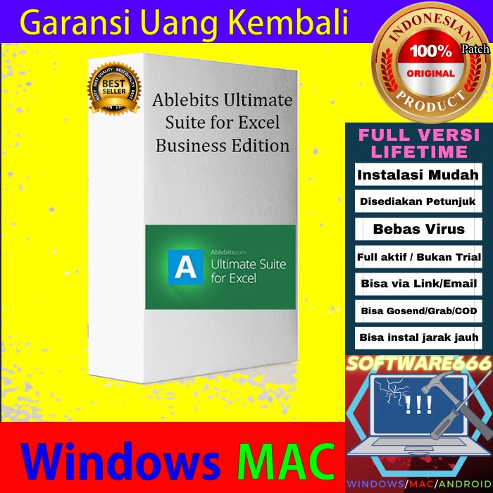 Jual Ablebits Ultimate Suite Business Edition 2021 [WIN] Shopee Indonesia