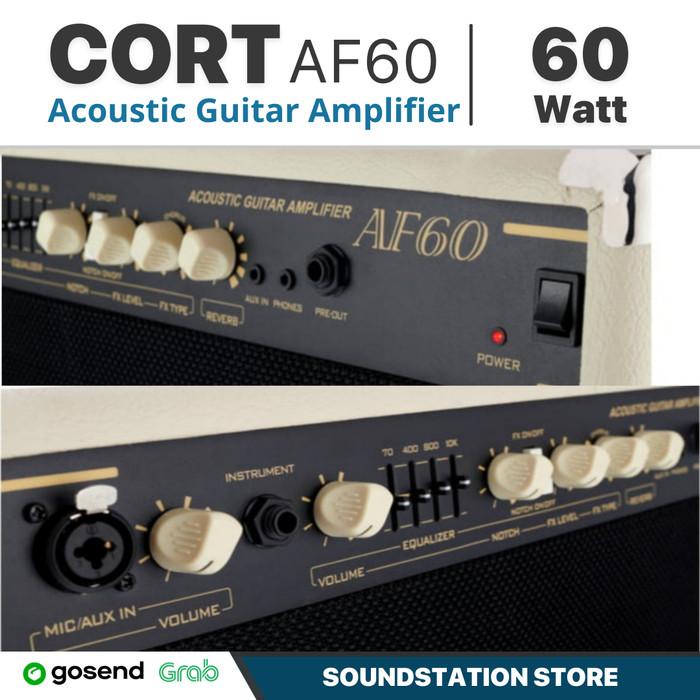 Jual Cort Af60 Acoustic Guitar Amplifier - Ampli Gitar Akustik | Shopee ...