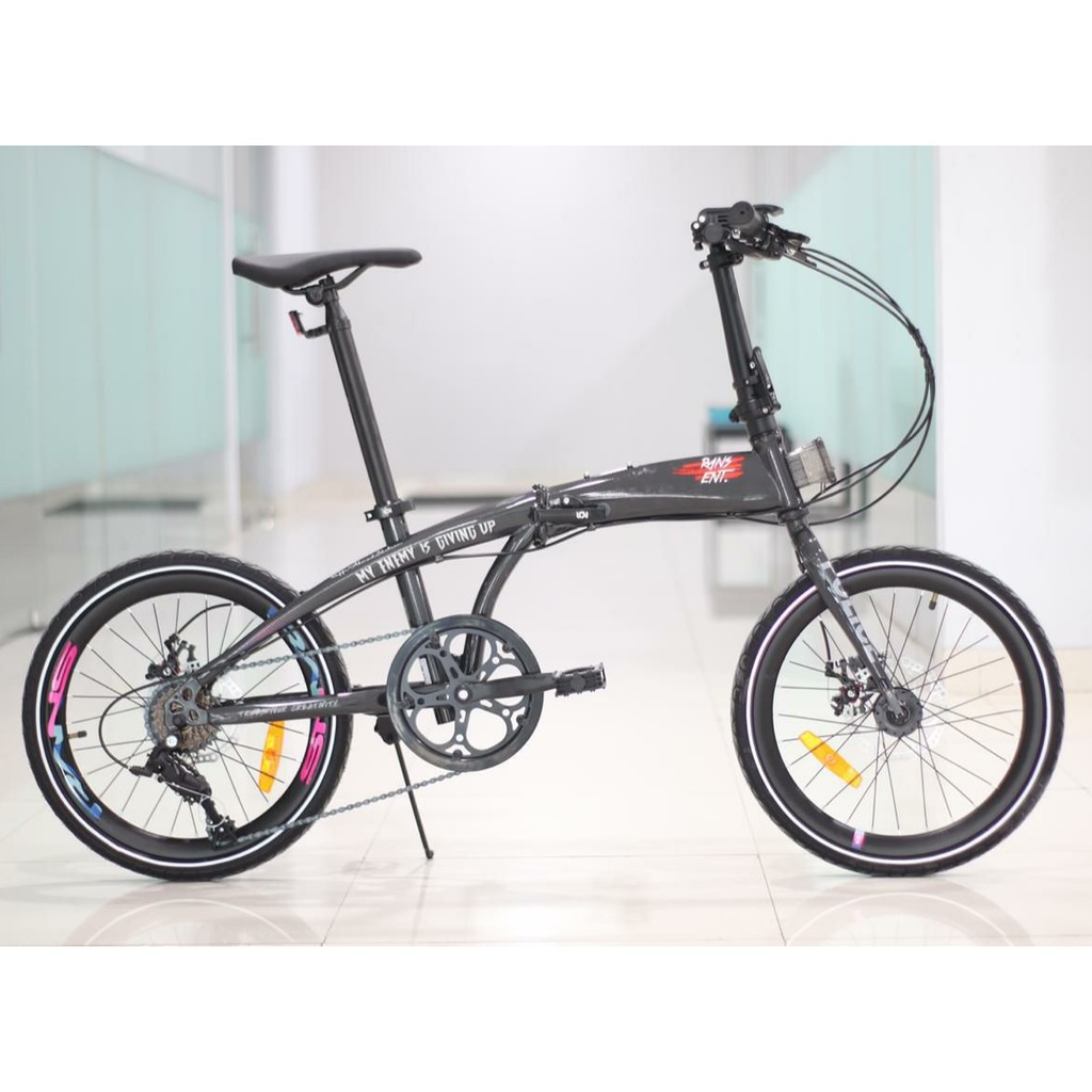Jual Sepeda Lipat Folding Bike Police Milan RANS ENTERTAINMENT EDITION ...