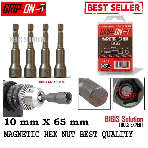 Jual Mata Bor Roofing Mata Sok Baut Baja Ringan Magnetic Hex Nut Socket Set Mm X Mm Termurah