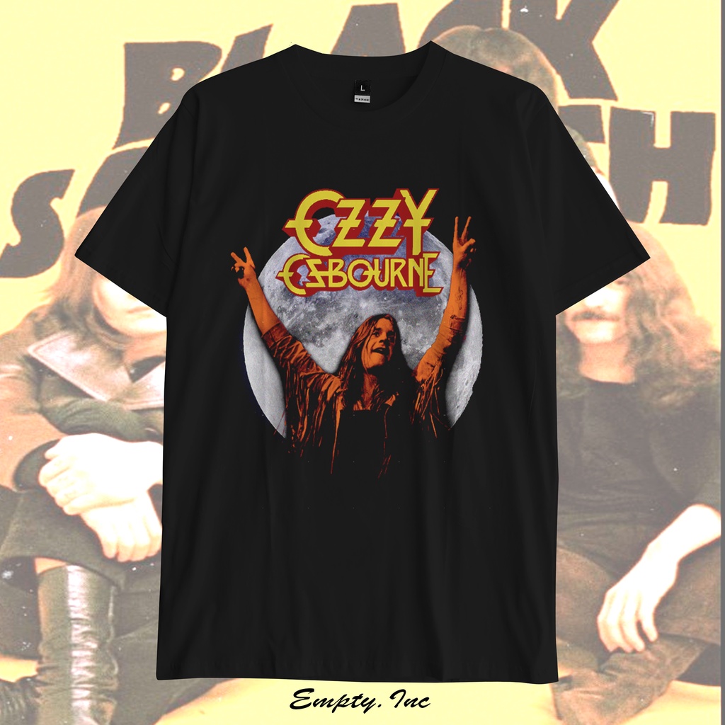 Jual Kaos Band Metal Ozzy Osbourne Graphic T-Shirt | Shopee Indonesia