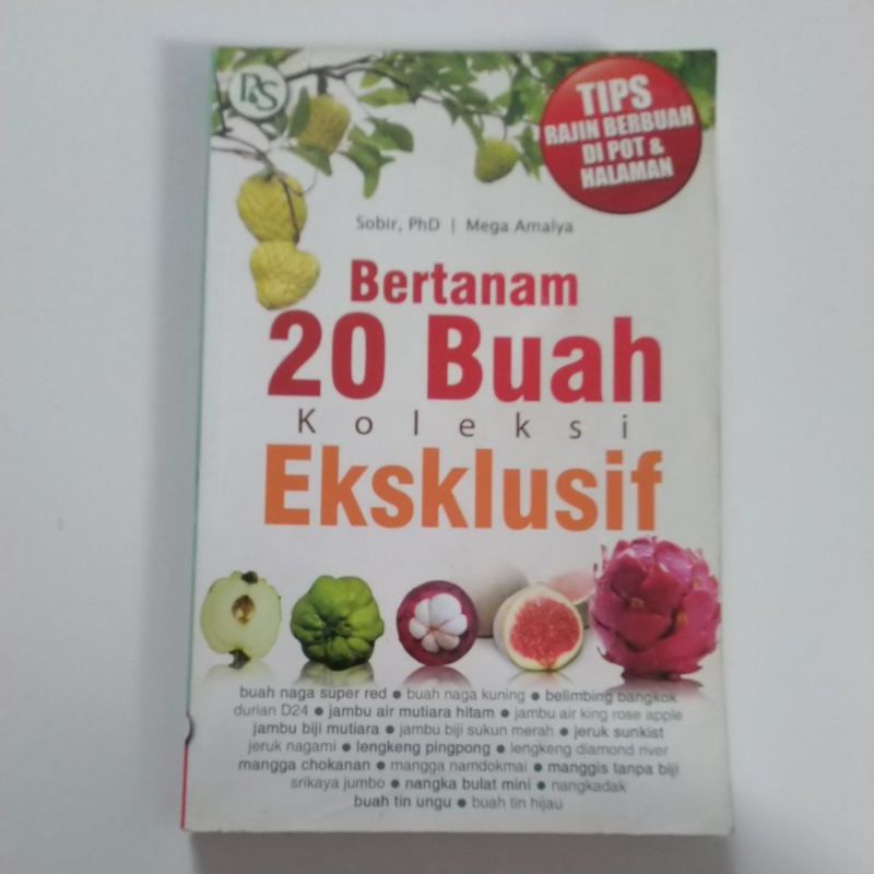 Jual Buku Bertanam 20 Buah Koleksi Eksklusif | Shopee Indonesia