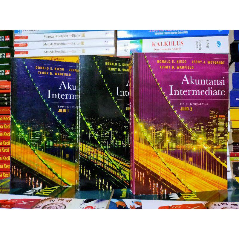 Jual AKUNTANSI INTERMEDIATE Edisi 12 Jilid 1,2&3 - Donald E Kieso ...