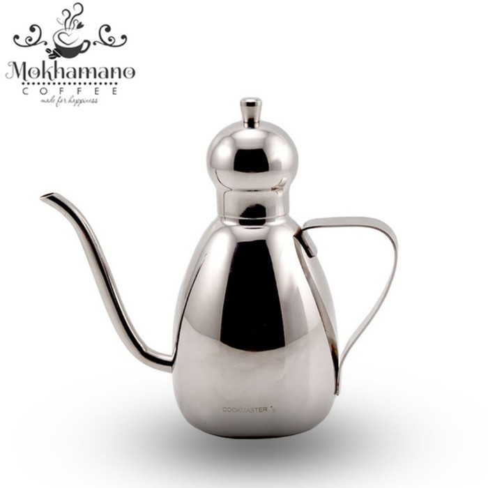 Jual COOKMASTER OLIVE KETTLE GOOSENECK OIL POT TEKO ANGSA STAINLESS 500 ...