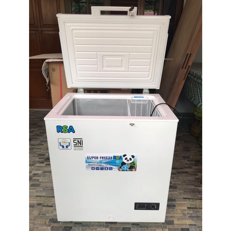 Jual RSA Chest Freezer CF-160 Freezer Box Kapasitas 144L | Shopee Indonesia