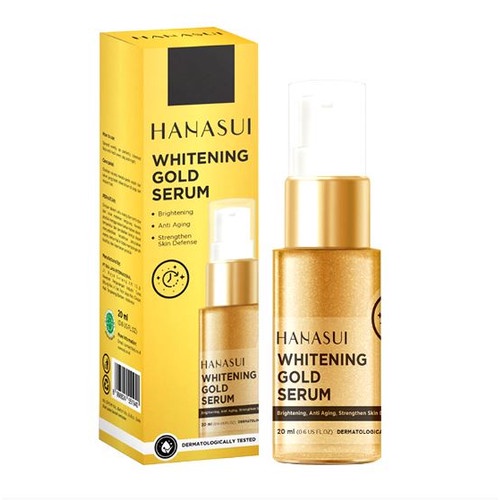 Jual Hanasui Serum Whitening Gold 20Ml | Shopee Indonesia