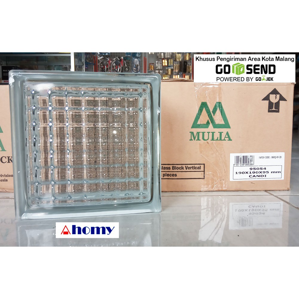 Jual Glass Block Glassblock Candi Mulia Shopee Indonesia