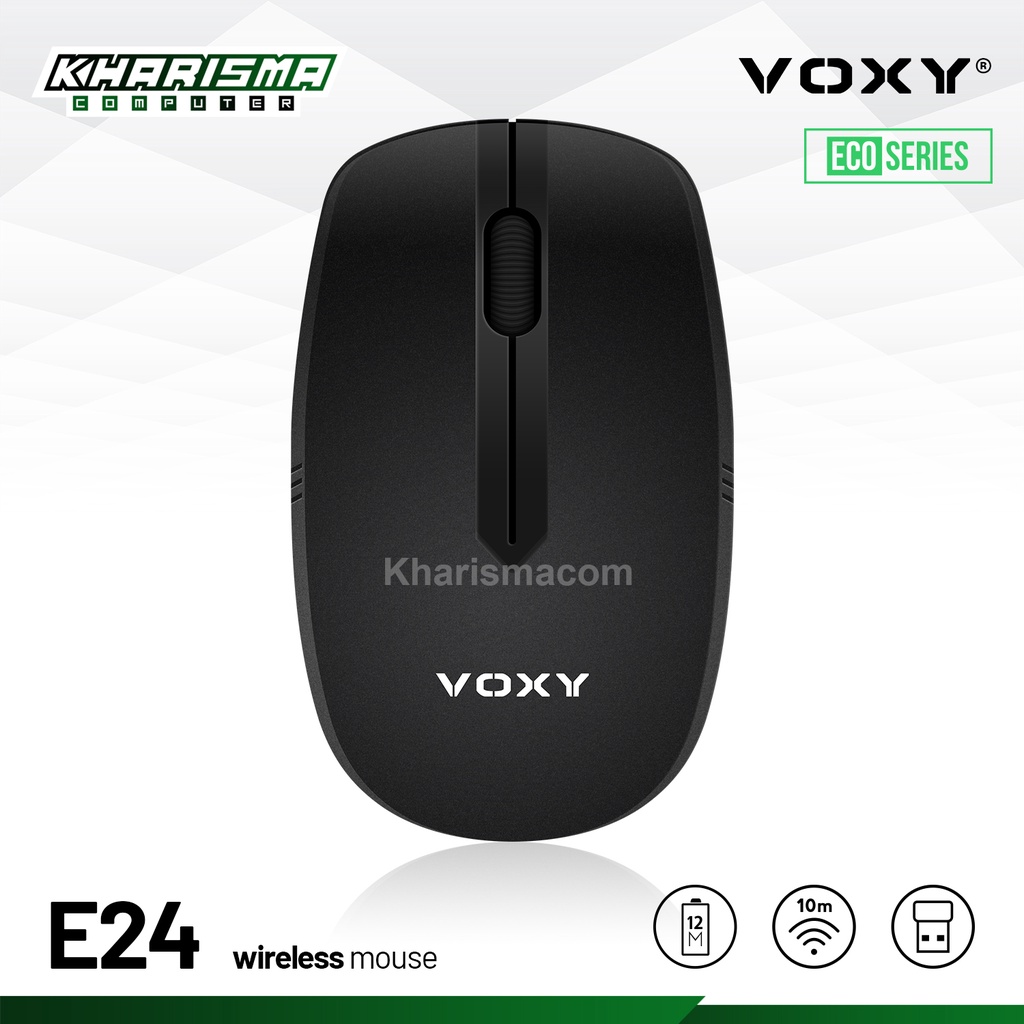 Jual MOUSE WIRELESS VOXY E24 / MOUSE WIRELESS | Shopee Indonesia