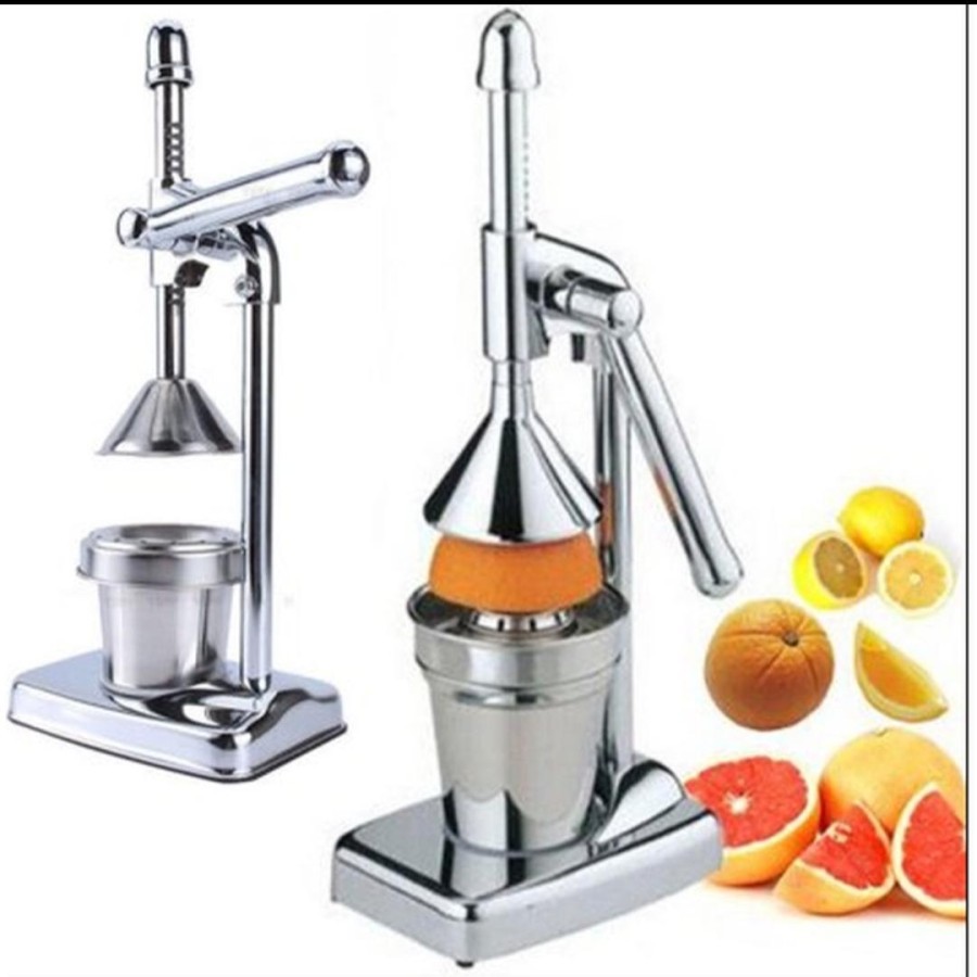 Jual Mesin Peras Jeruk Manual Stainless / Hand Press Juicer Shopee