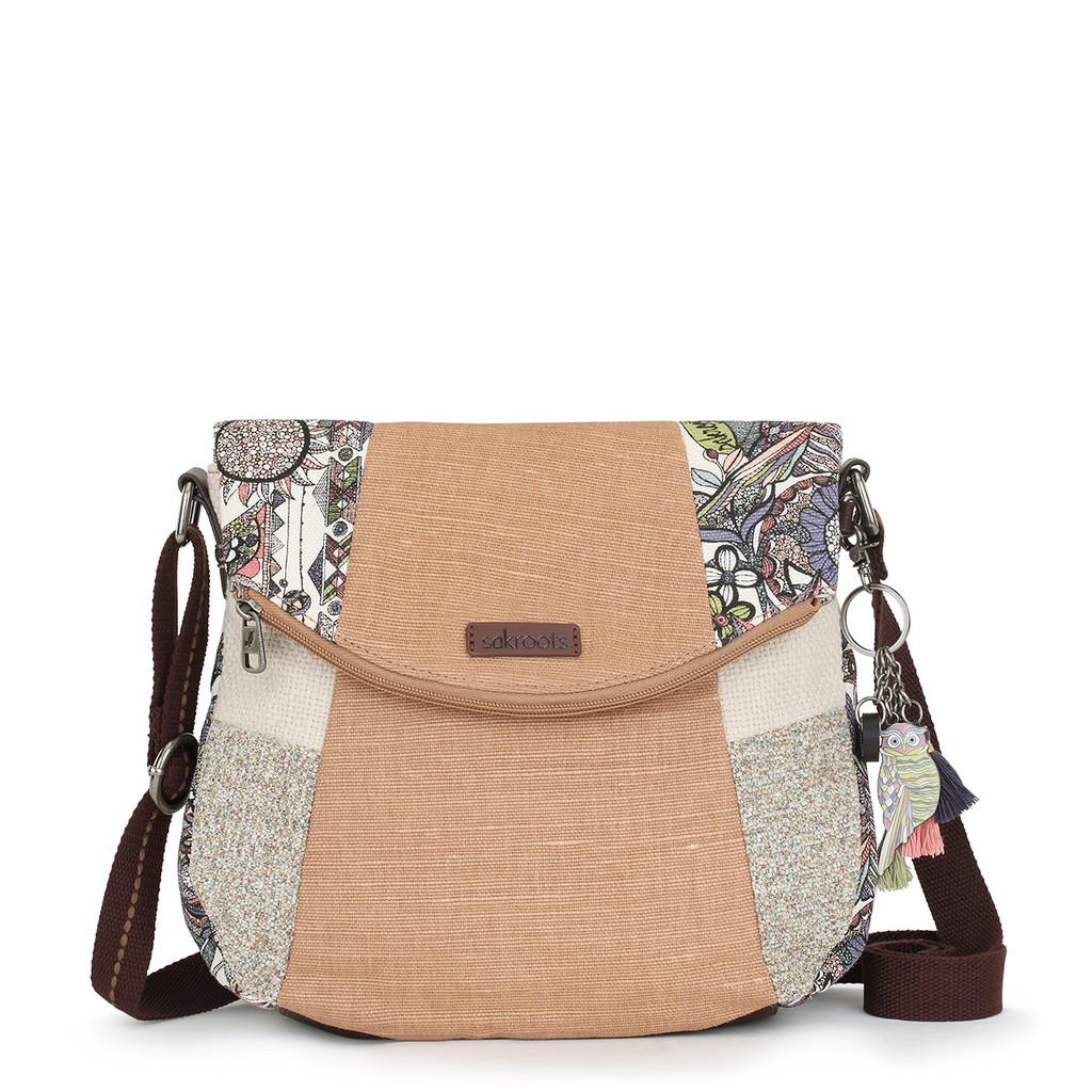 Sakroots foldover crossbody outlet pastel spirit desert