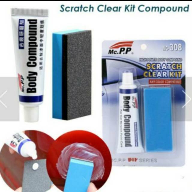 Jual Body compound wax paint car scratch refair | Shopee Indonesia