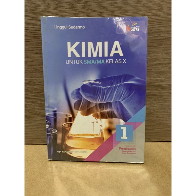 Jual Buku KIMIA SMA KELAS 10 Penerbit Erlangga Bekas Preloved | Shopee ...