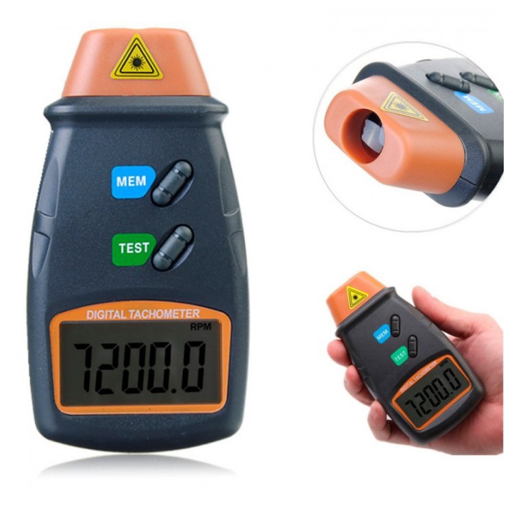 Jual Alat Pengukur Digital u/ RPM Meter (Rotasi)+Laser Infrared u ...