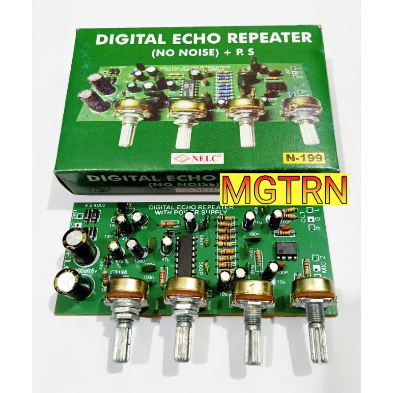 Jual Kit Digital Echo Repeater N-199 Nelc | Shopee Indonesia