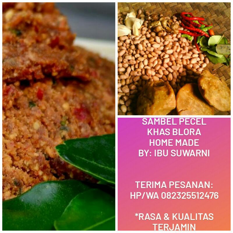 Jual Sambal Pecel Sambal Kacang 250 Gram Khas Blora Jawa Tengah