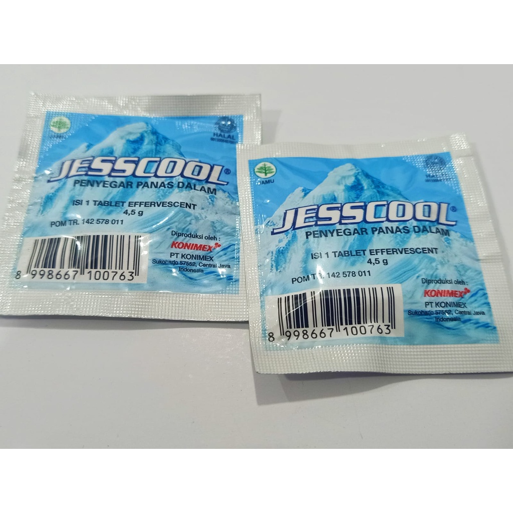 Jual Jesscool Effervescent Penyegar Panas Dalam | Shopee Indonesia