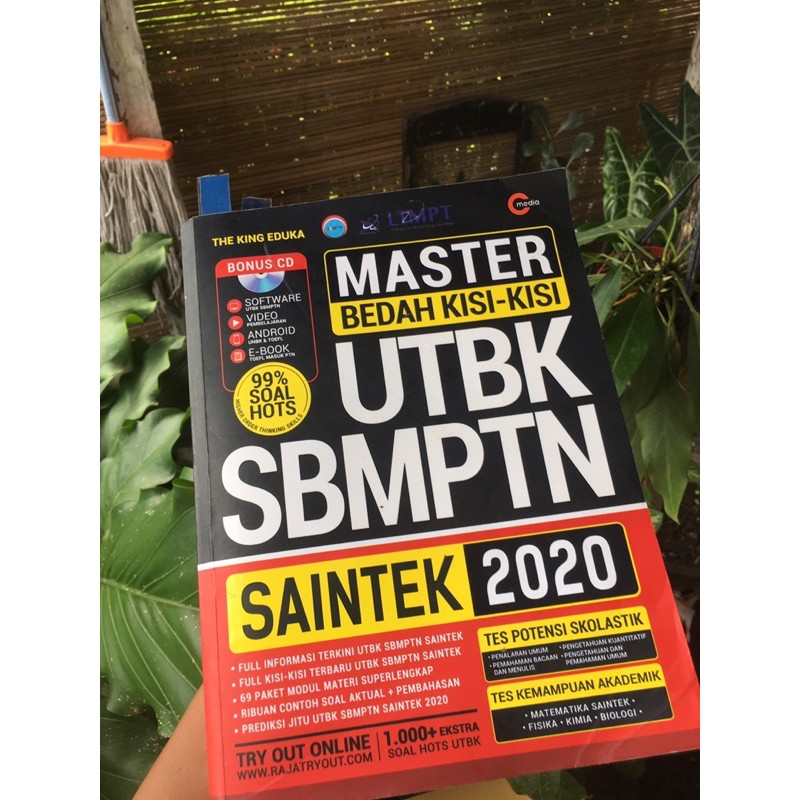 Jual Buku Master Utbk Saintek 2020 Second Shopee Indonesia