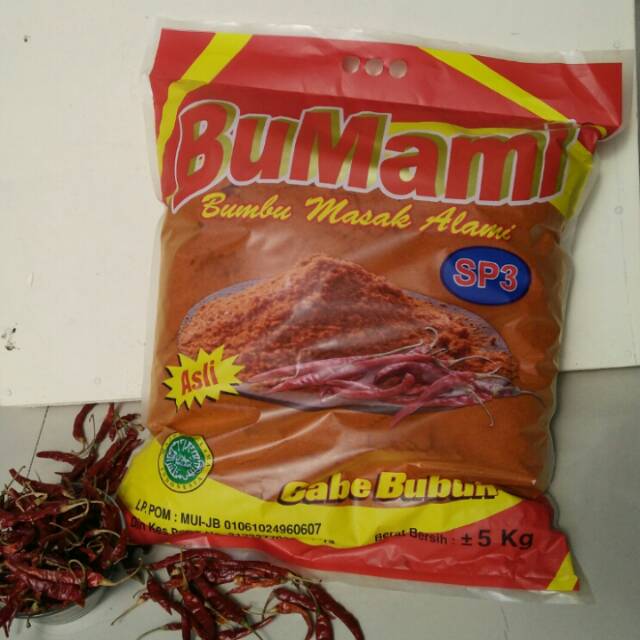 Jual Kg Bumami Cabe Bubuk Sp Halus Shopee Indonesia