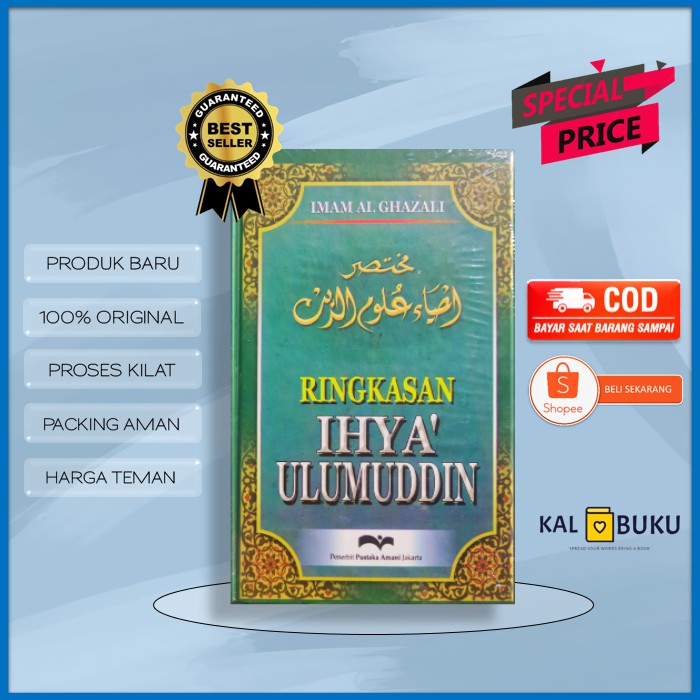 Jual Buku Ringkasan Ihya Ulumuddin Karya Penulis Imam Al Ghazali ...