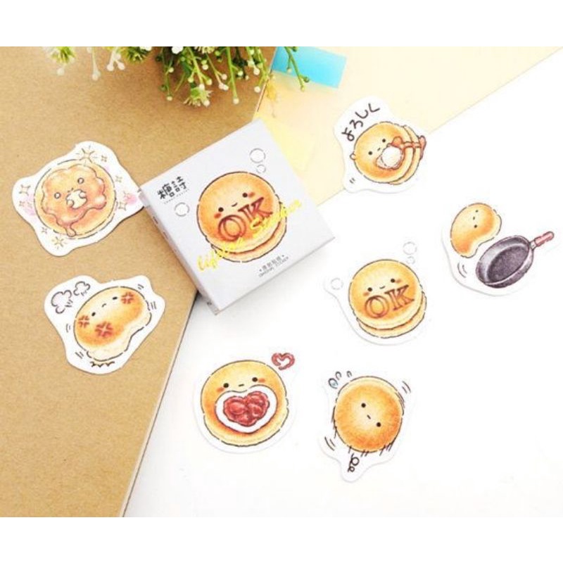 Jual Sticker Bread Life Aesthetic Journal Scrapbook DIY Bujo Planner ...