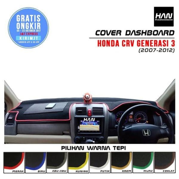 Jual Han Cover Dashboard Honda Crv Generasi Tahun Shopee Indonesia