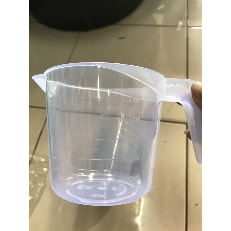 Jual Gelas Ukur 500ml Takaran Plastik Measuring Cup Merk Tantos 5601 Shopee Indonesia 2583