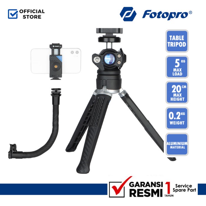Jual Fotopro Tripod Python Firekit - Tripod Mini Tripod kit | Shopee ...