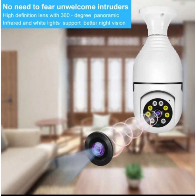 Jual IP CAMERA CCTV V380 speed dome PTZ lampu mini Outdoor / Indoor ...