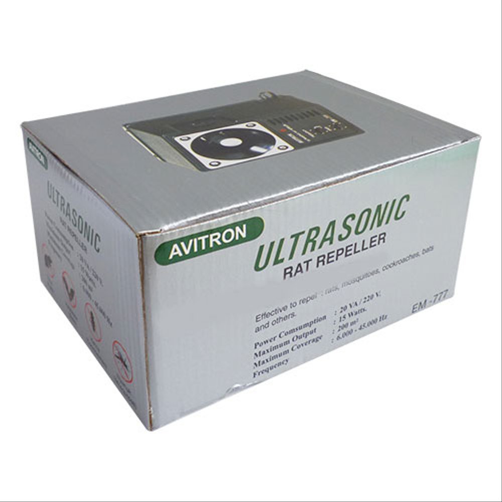 Jual Unik Avitron Ultrasonic EM 777 Alat Pengusir Tikus Nyamuk Kecoa ...