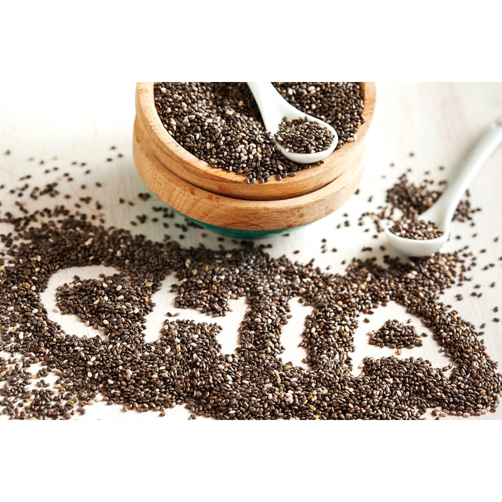 Jual Organic Black CHIA SEED Mexico Organik / Chia Seeds Hitam Chiaseed ...