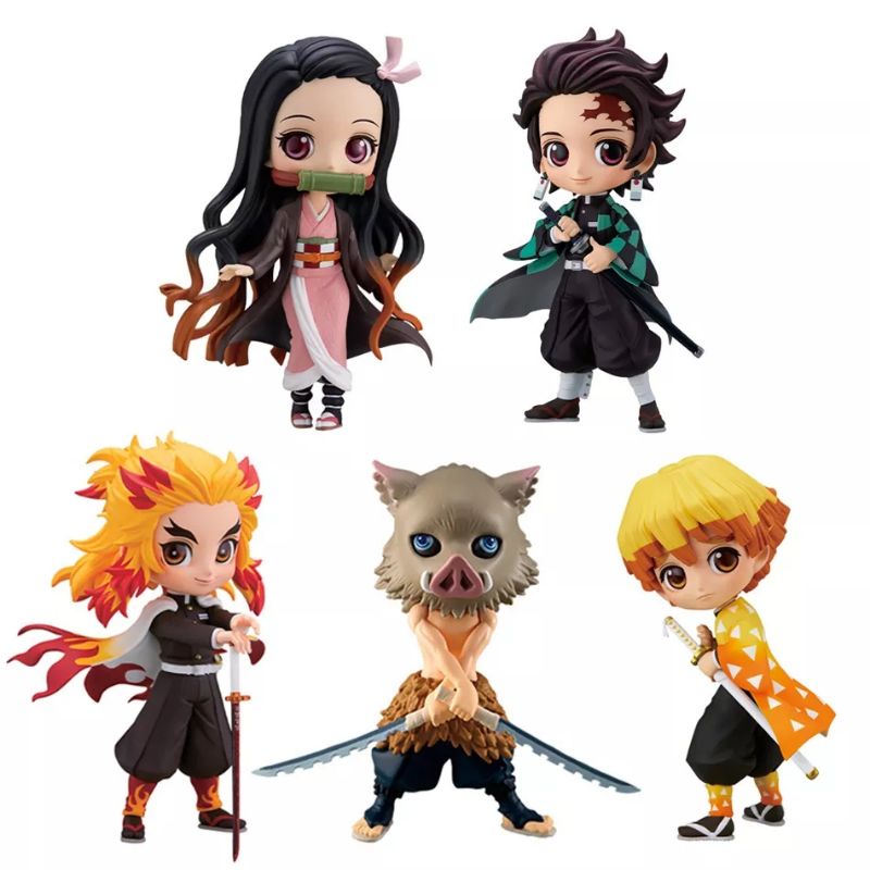 Jual Qposket Anime Demon Slayer Kimetsu No Yaiba Tanjiro Nezuko Figure