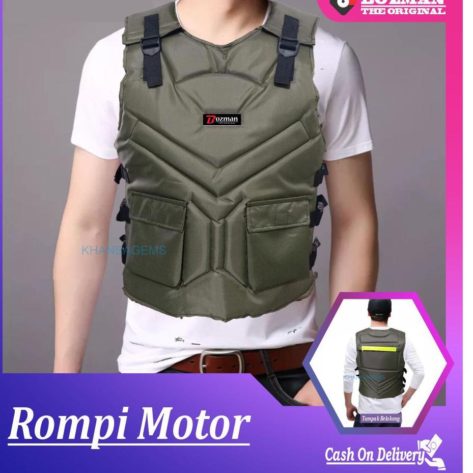 Jual Harga Murah HT0YE ROMPI MOTOR ANTI ANGIN PELINDUNG DADA TOURING ...