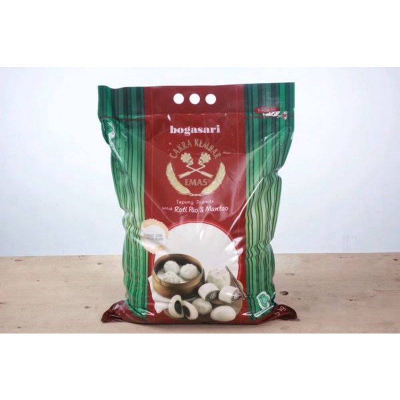 Jual Tepung Cakra Kembar Emas Roti Pao And Mantao 5kg Shopee Indonesia