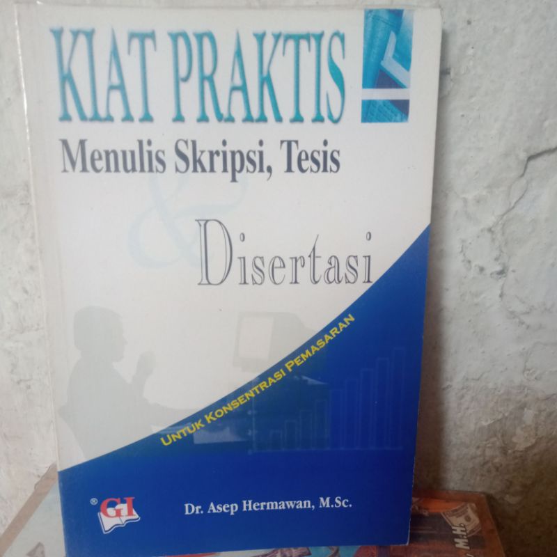 Jual Kiat Praktis Menulis Skripsi Tesis Disertasi Shopee Indonesia