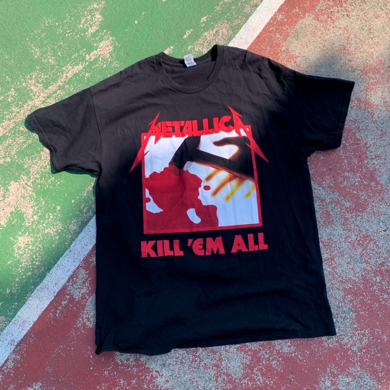 Jual METALLICA *KILL ‘EM ALL* @2017 (back prints) | Shopee Indonesia