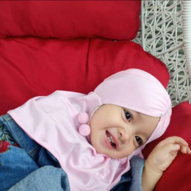 Jual Jilbab Anak (Jilbab Pompom) | Shopee Indonesia