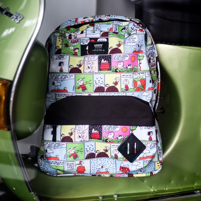 Jual Vans x Snoopy Peanuts Oldskool II Backpack - Peanuts Comic ...