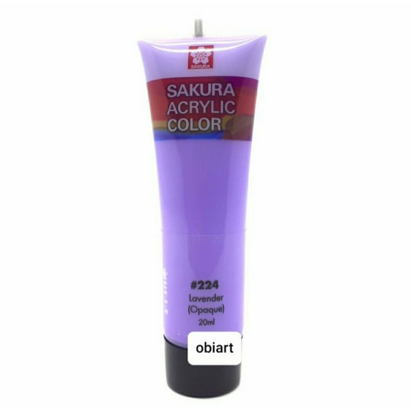 Jual Sakura Acrylic Color 20 ml Lavender | Shopee Indonesia