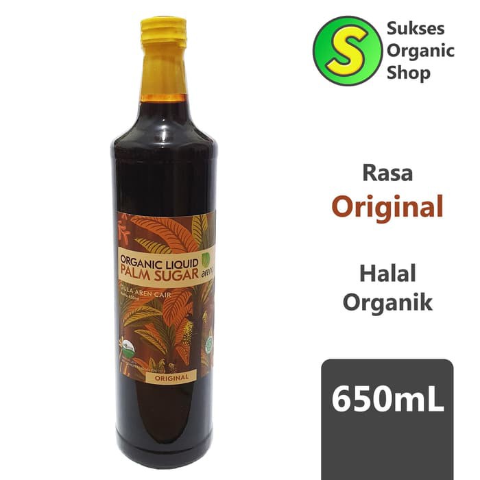 Jual Organic Liquid Palm Sugar/Gula Aren Cair Organik | Arenga | 650ml ...