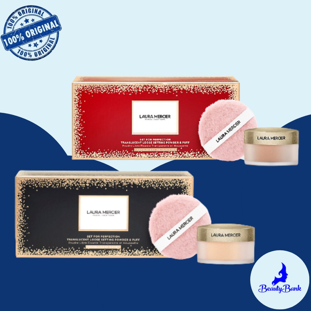 Jual BEAUTYBANK Laura Mercier Set For Perfection Translucent Loose