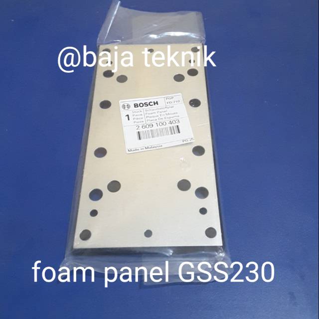Jual Foam Panel / Alas mesin amplas GSS 230 BOSCH | Shopee Indonesia