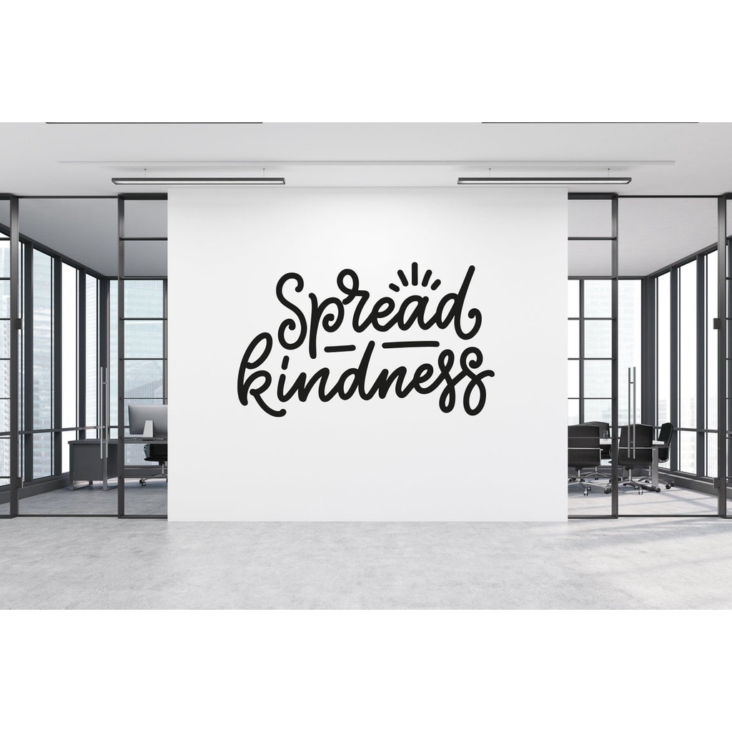 Jual Stiker Dinding Diy OFFICE Home Decor Modern Acrylic Decoration For ...