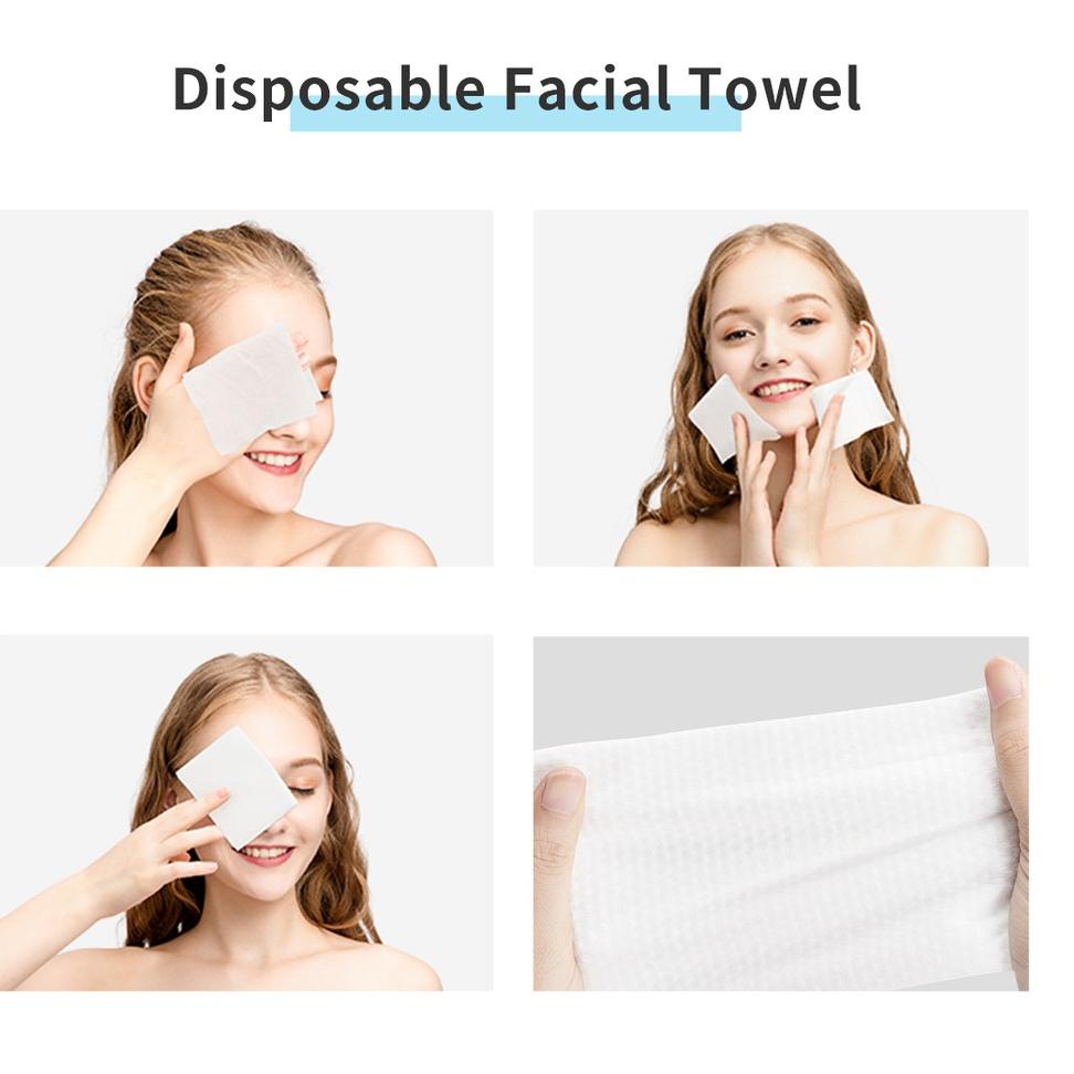 Jual COD Miniso Official 80pcs handuk muka sekali pakai portabel