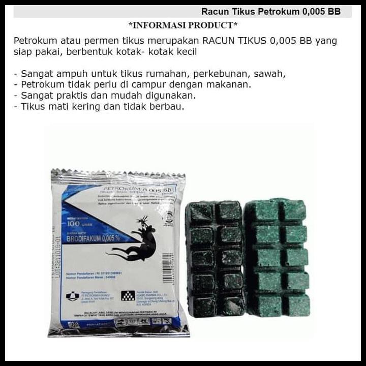 Jual RACUN TIKUS PETROKUM / PEMBASMI TIKUS AMPUH MATI KERING TIDAK ...