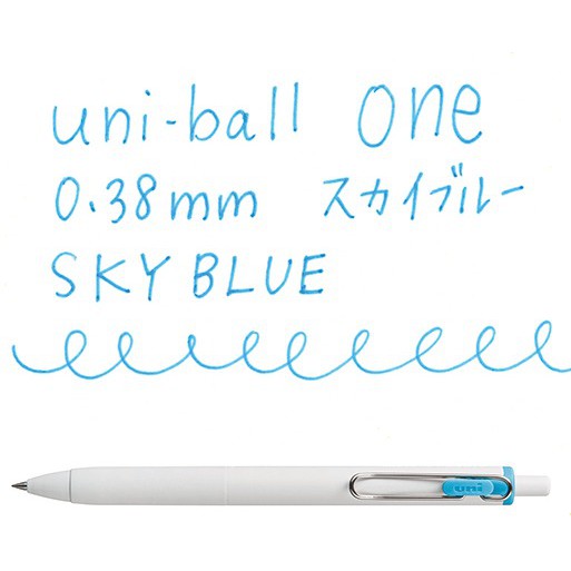 Jual Uni UniBall One Gel Pen 0.38mm Mitsubishi UniBall Gel Pen UMNS