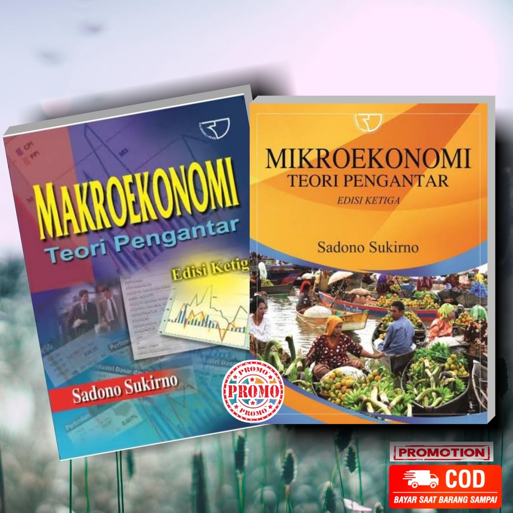 Jual Paket 2 - Makroekonomi Dan Mikroekonomi Teori Pengantar - Sadono ...